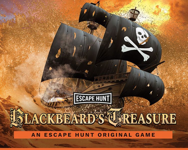 Blackbeards treasure escape hunt experience