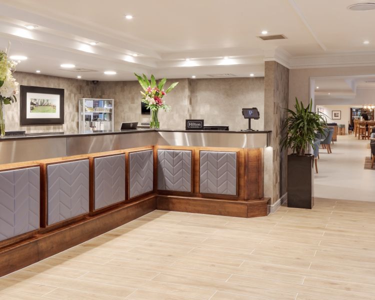 reception at q hotels forest pines in lincoln