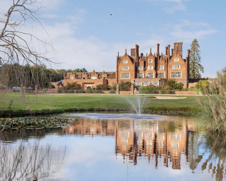 exterior of q hotels dunston hall in norfolk