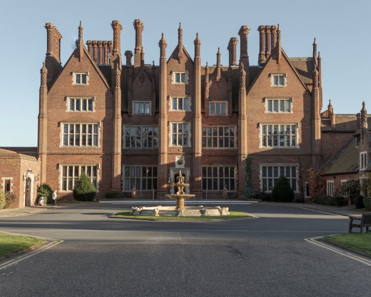 exterior of q hotels dunston hall in norfolk