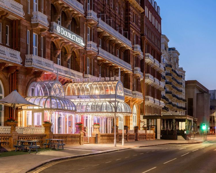 Exterior of the doubletree by hilton brighton metropole hotel