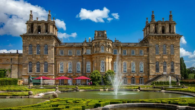 Blenheim palace in the south east