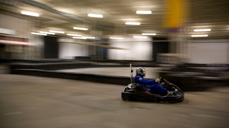 Indoor go karting