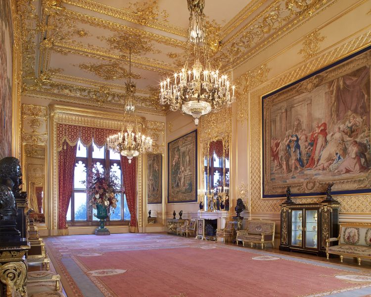 Grand Reception Room Peter Smith Royal Collection Trust His Majesty King Charles III 2024
