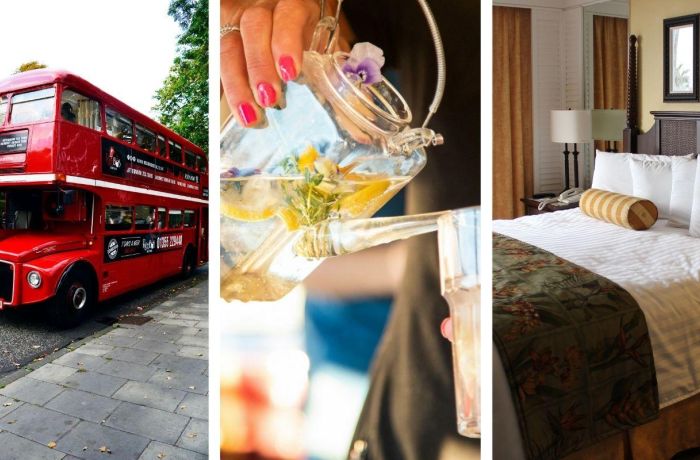 Red bus bistro Overnight Stay for Two