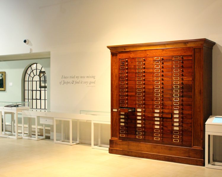 exhibits at the wedgwood museum