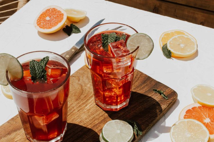 Non alcoholic cocktails