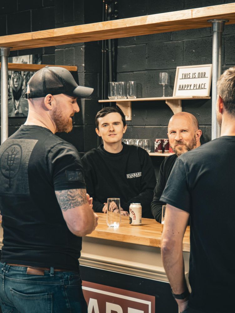 refreshment bar inside escape room