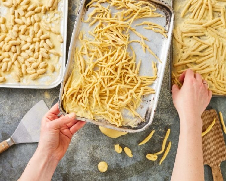 Hand shaped pasta jamie oliver cookery school
