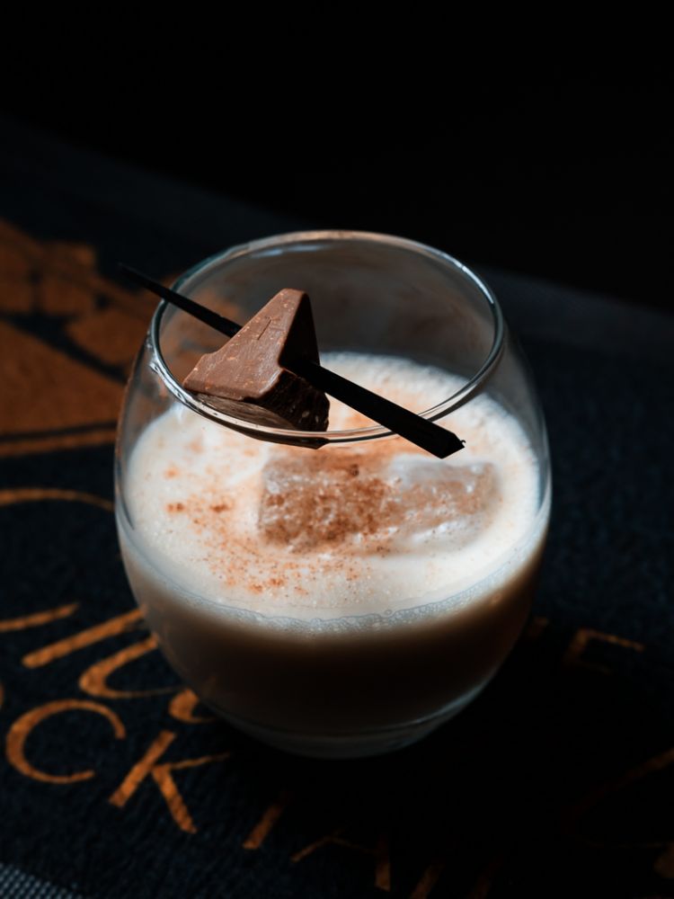 toblerone cocktail at the chocolate cocktail club in london