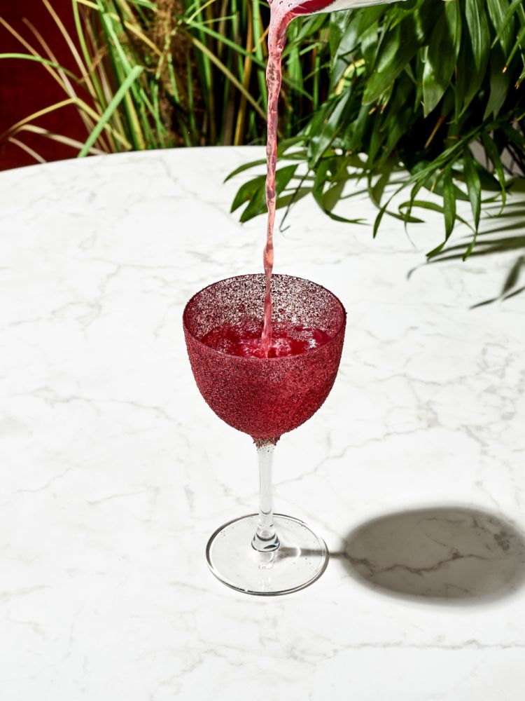 Red cocktail gaucho