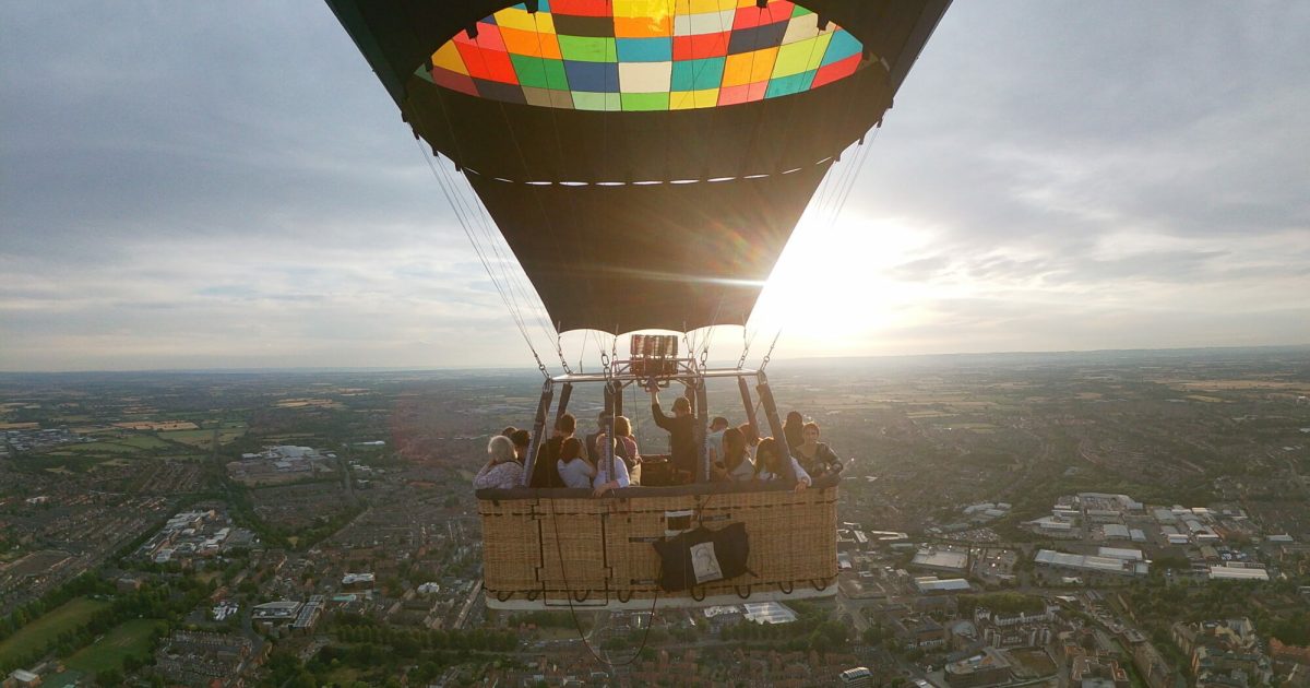 Hot Air Balloon Rides Leeds WonderDays