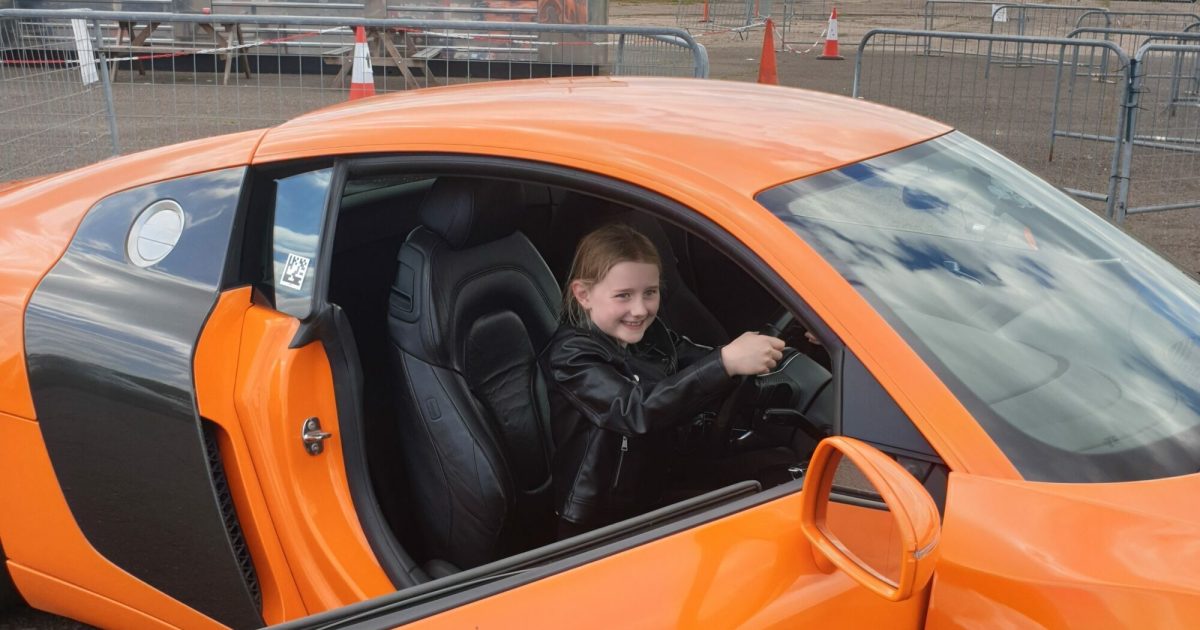 Junior Deaf Supercar Driving Experience & High Speed Ride WonderDays