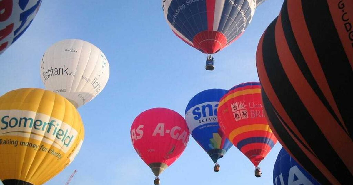 Hot Air Balloon Rides Bristol | WonderDays