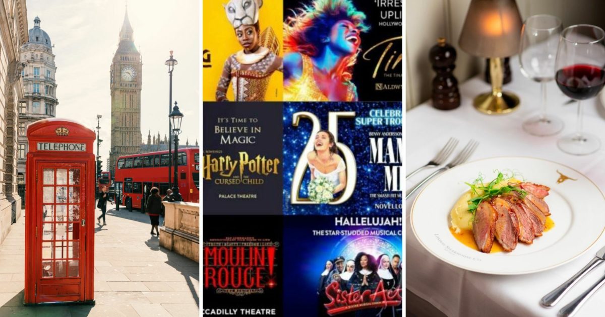 London Theatre Breaks Plus Marco Pierre White London… WonderDays